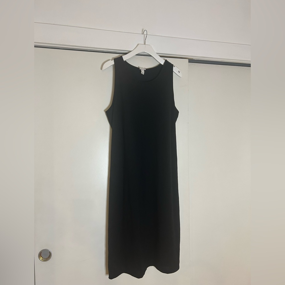 a new day Black Midi Dress